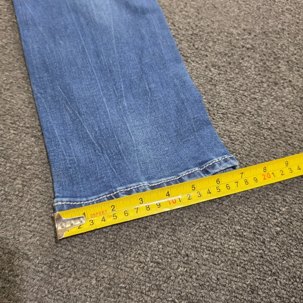 BKE Jake Straight Jeans Mens 29x30 Blue Medium Wash Stretch Denim Casual Classic